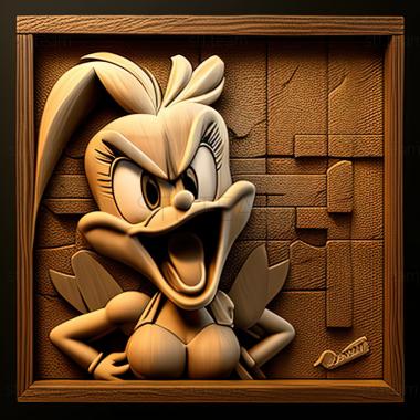 3D модель Святая Пенелопа из Looney Tunes (STL)